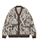 LOGO AND BUNNY JACQUARD KNIT CARDIGAN
