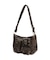 MULTI POCKET FADED FAUX LEATHER BAG