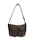 MULTI POCKET FADED FAUX LEATHER BAG