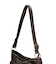 MULTI POCKET FADED FAUX LEATHER BAG