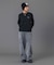 RHINESTONE COMBINATION LOGO L/S TEE