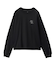 RHINESTONE COMBINATION LOGO L/S TEE