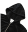 FADED VELOUR COMPACT ZIP UP HOODIE