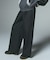 WAIST ADJUSTABLE WIDE TUCK PANTS