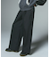 WAIST ADJUSTABLE WIDE TUCK PANTS