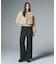WAIST ADJUSTABLE WIDE TUCK PANTS