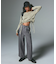 WAIST ADJUSTABLE WIDE TUCK PANTS