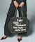 HAZY LOGO 2WAY BIG TOTE BAG