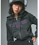 COLOR SCHEME COMPACT ZIP UP HOODIE