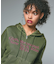 COLOR SCHEME COMPACT ZIP UP HOODIE