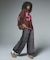 NUMBERING JACQUARD KNIT TOP