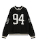 NUMBERING JACQUARD KNIT TOP