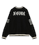 NUMBERING JACQUARD KNIT TOP