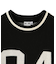 NUMBERING JACQUARD KNIT TOP
