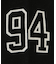 NUMBERING JACQUARD KNIT TOP