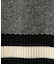NUMBERING JACQUARD KNIT TOP