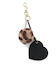 MIRROR AND LOGO KEY CHARM