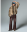 FADED VELOUR LOOSE FIT PANTS