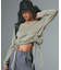 FADED DRAWSTRING L/S TOP