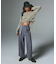 FADED DRAWSTRING L/S TOP