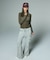 CARGO POCKET FLARE SWEAT PANTS