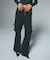 CARGO POCKET FLARE SWEAT PANTS