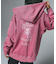 MIX LOGO & FACE FADED ZIP UP SWEAT HOODIE