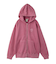 MIX LOGO & FACE FADED ZIP UP SWEAT HOODIE
