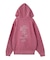 MIX LOGO & FACE FADED ZIP UP SWEAT HOODIE