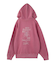MIX LOGO & FACE FADED ZIP UP SWEAT HOODIE