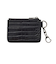 MILLS LOGO FAUX CROCO CARD CASE