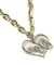 HEART SCRIPT LOGO CHAIN NECKLACE