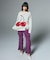 CHERRY JACQUARD KNIT TOP