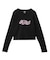 RHINESTONE AND GLITTER LOGO L/S BABY TEE