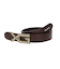XG EMBLEM BUCKLE FAUX LEATHER BELT