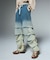 GRADIENT DENIM EASY PANTS