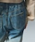 GRADIENT DENIM EASY PANTS