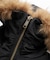 FAUX FUR HOODED JACKET