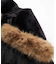 FAUX FUR HOODED JACKET