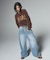 WIDE BAGGY DENIM PANTS