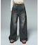 WIDE BAGGY DENIM PANTS