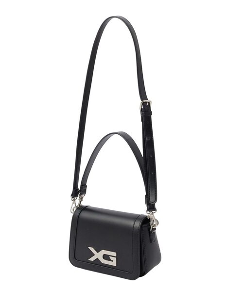 XG EMBLEM BUCKLE 2WAY FAUX LEATHER BAG｜エックスガールの通販