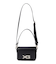 XG EMBLEM BUCKLE 2WAY FAUX LEATHER BAG