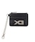 XG EMBLEM BUCKLE FAUX LEATHER CARD CASE