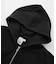 FACE PATCH AND LOGO ZIP UP SWEAT HOODIE
