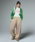 SPRAY PRINT BALLOON SWEAT PANTS