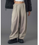 SPRAY PRINT BALLOON SWEAT PANTS