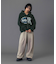 SPRAY PRINT BALLOON SWEAT PANTS