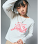 SPRAY LOGO L/S TOP