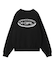 EMBROIDERY OVAL LOGO SWEAT TOP